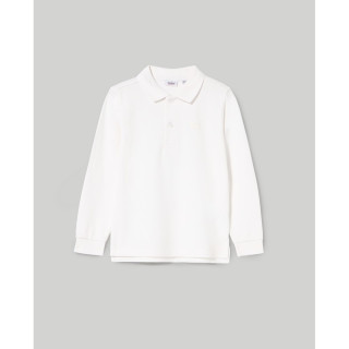 BLUKIDS MAJICA POLO DUG RUKAV BRIGHT WHITE