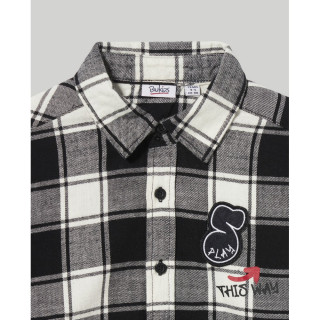 BLUKIDS KOSULJA BLACK/WHITE CHECK