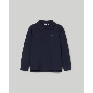 BLUKIDS MAJICA POLO DUG RUKAV NAVY BLAZER