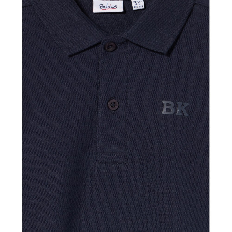 BLUKIDS MAJICA POLO DUG RUKAV NAVY BLAZER