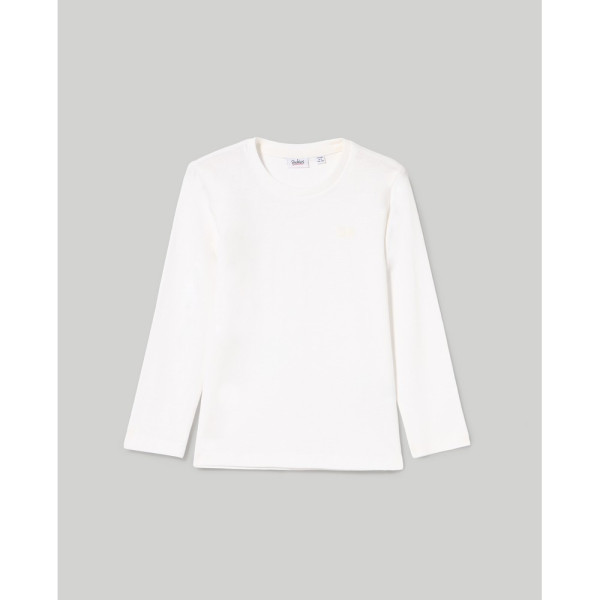 BLUKIDS MAJICA DUG RUKAV BRIGHT WHITE