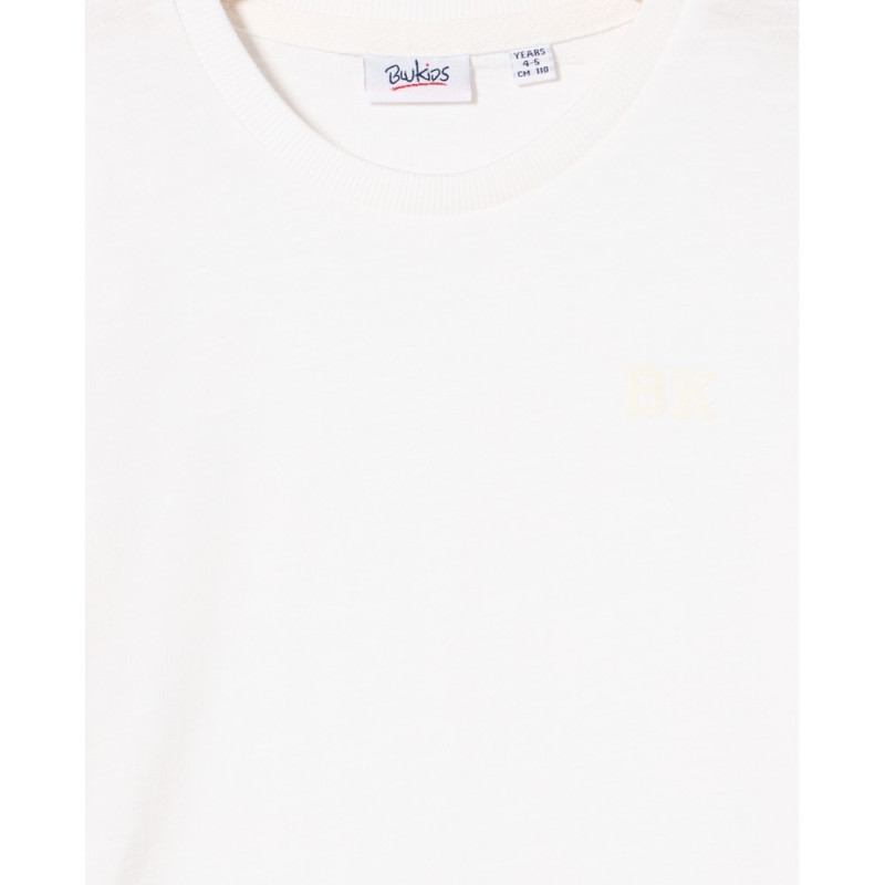 BLUKIDS MAJICA DUG RUKAV BRIGHT WHITE