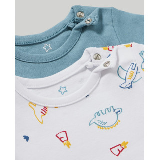 BLUKIDS BODI KRATAK RUKAV MULTICOLOUR2 KOM 