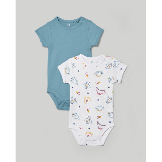BLUKIDS BODI KRATAK RUKAV MULTICOLOUR2 KOM