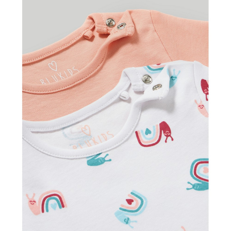 BLUKIDS BODI KRATAK RUKAV MULTICOLOUR2 KOM