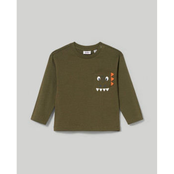 BLUKIDS MAJICA DUG RUKAV IVY GREEN 