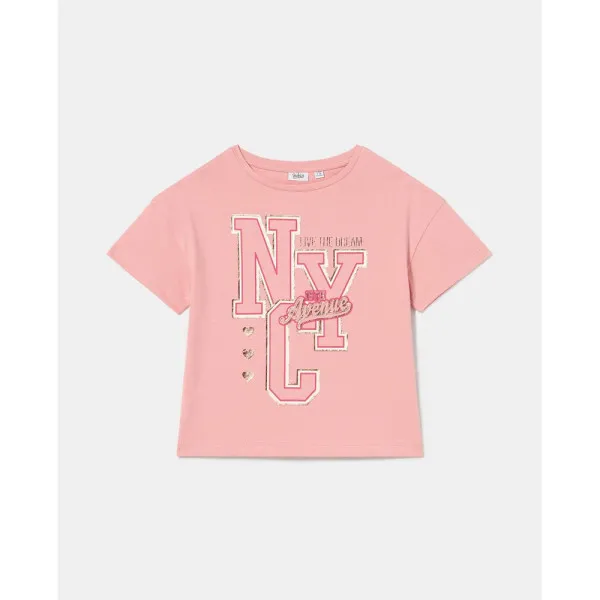 BLUKIDS MAJICA KRATAK RUKAV BLUSH 