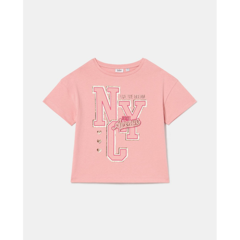 BLUKIDS MAJICA KRATAK RUKAV BLUSH