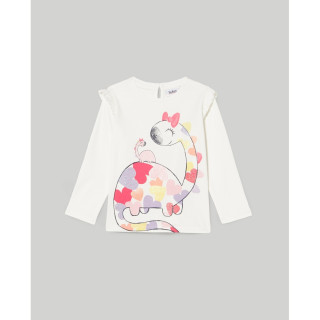 BLUKIDS MAJICA DUG RUKAV BRILLIANT WHITE