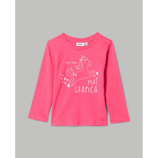 BLUKIDS MAJICA DUG RUKAV FANDANGO PINK