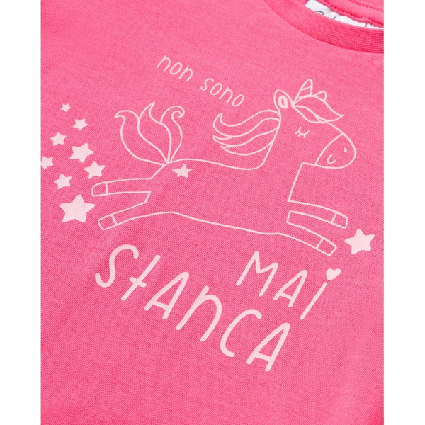 BLUKIDS MAJICA DUG RUKAV FANDANGO PINK