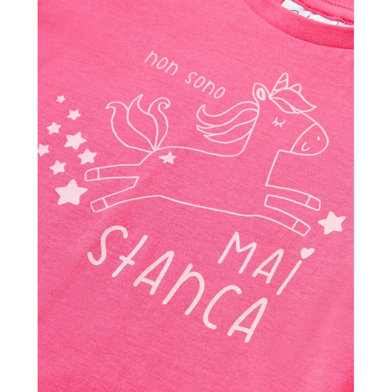 BLUKIDS MAJICA DUG RUKAV FANDANGO PINK