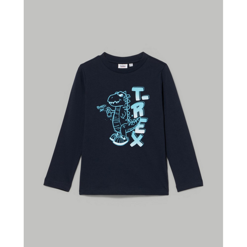 BLUKIDS MAJICA DUG RUKAV DARK SAPPHIRE