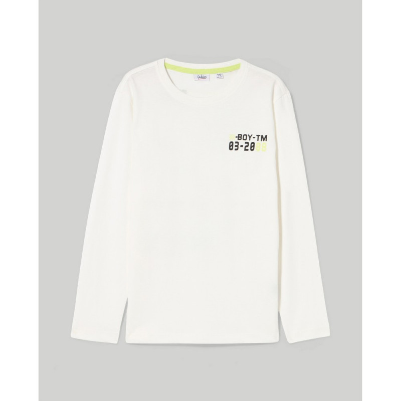 BLUKIDS MAJICA DUG RUKAV BLANC DE BLANC