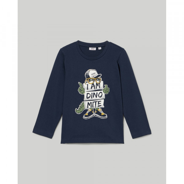 BLUKIDS MAJICA DUG RUKAV MOOD INDIGO