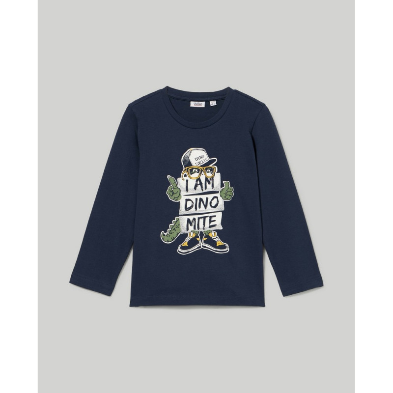 BLUKIDS MAJICA DUG RUKAV MOOD INDIGO