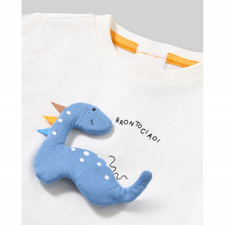 BLUKIDS MAJICA DUG RUKAV BLANC DE BLANC