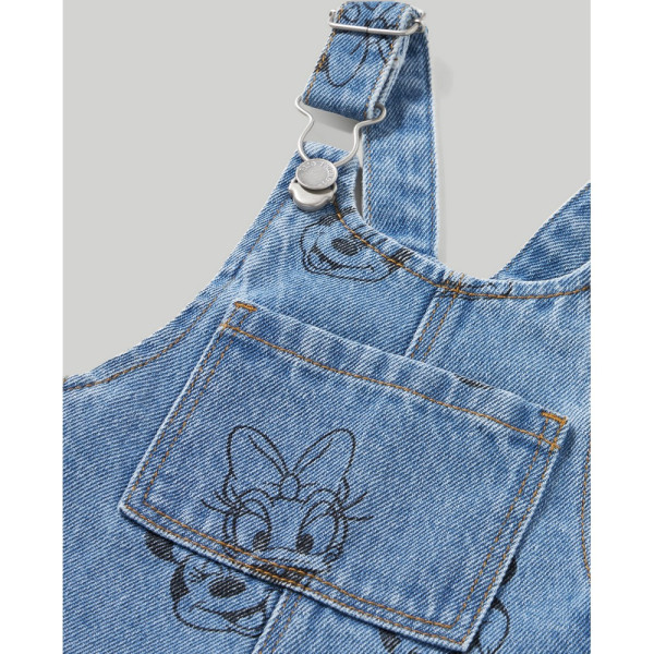BLUKIDS FARMERKE NA TREGERE FADED DENIM