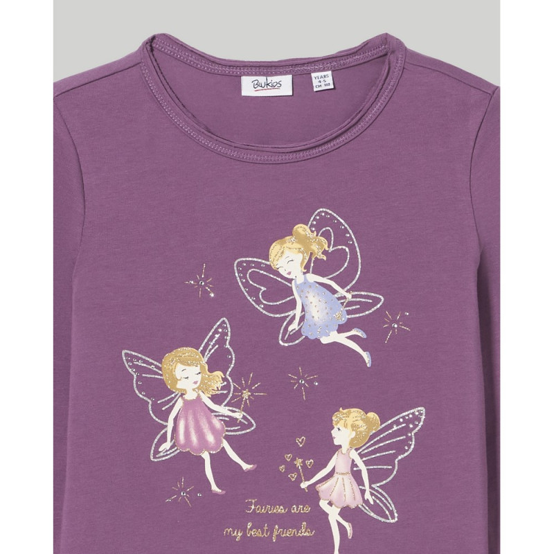 BLUKIDS MAJICA DUG RUKAV GRAPE JAM