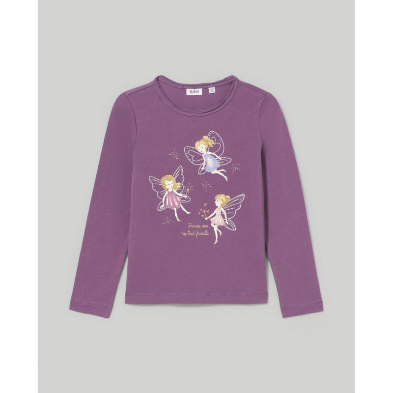BLUKIDS MAJICA DUG RUKAV GRAPE JAM