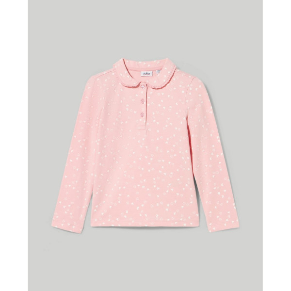 BLUKIDS MAJICA POLO DUG RUKAV PEARL