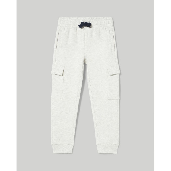 BLUKIDS DONJI DEO LIGHT GREY MELANGE