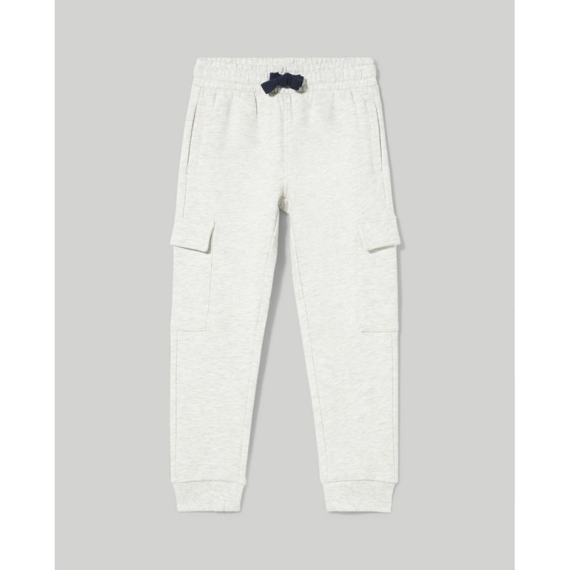 BLUKIDS DONJI DEO LIGHT GREY MELANGE