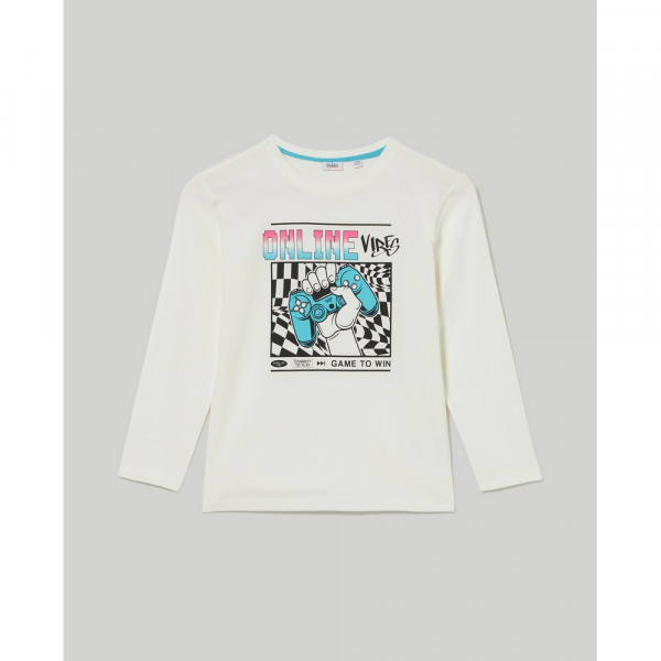 BLUKIDS MAJICA DUG RUKAV COCONUT MILK 