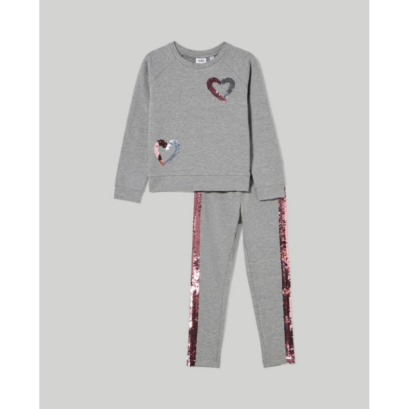 BLUKIDS TRENERKA MEDIUM GREY MELANGE