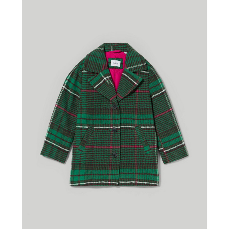 BLUKIDS JAKNA GREEN CHECK