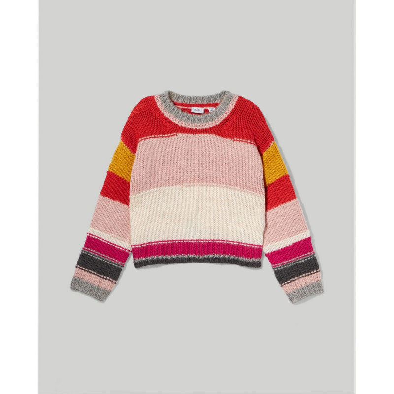 BLUKIDS DZEMPER MULTICOLOUR STRIPED 