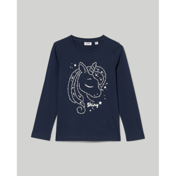 BLUKIDS MAJICA DUG RUKAV MOOD INDIGO 