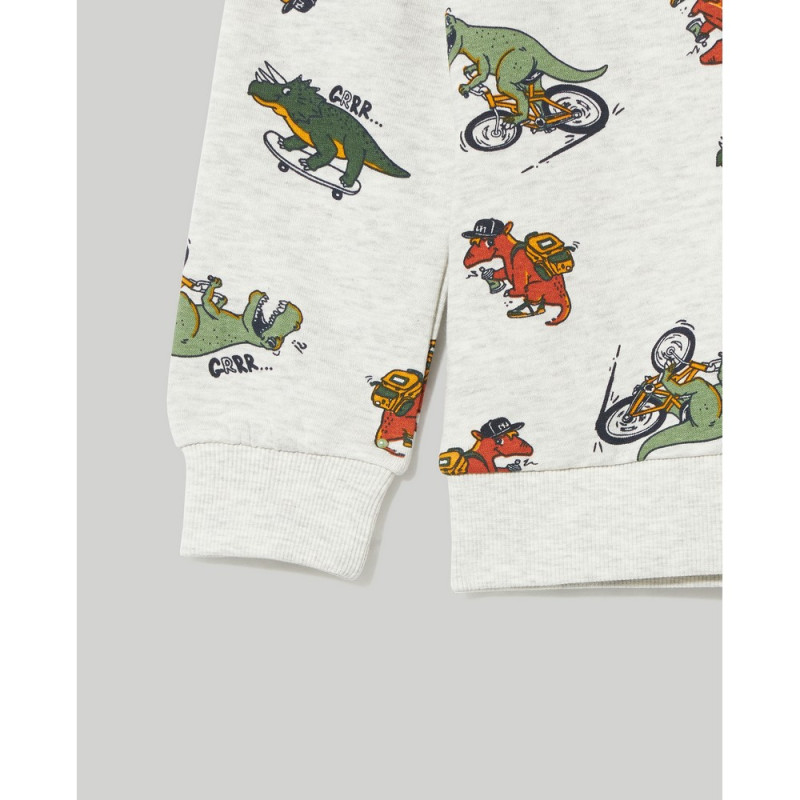 BLUKIDS DUKS LIGHT GREY MELANGE