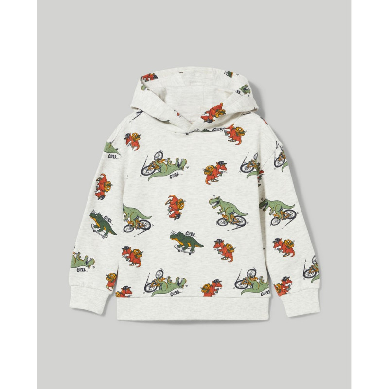 BLUKIDS DUKS LIGHT GREY MELANGE