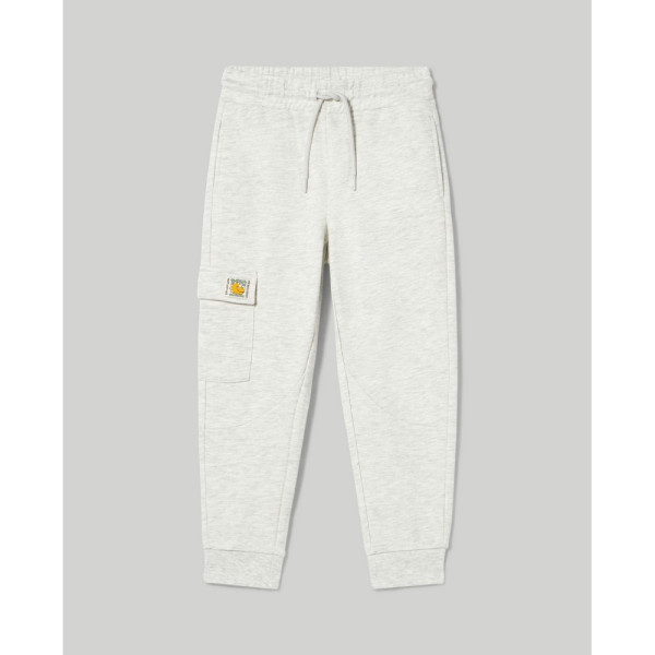 BLUKIDS DONJI DEO LIGHT GREY MELANGE