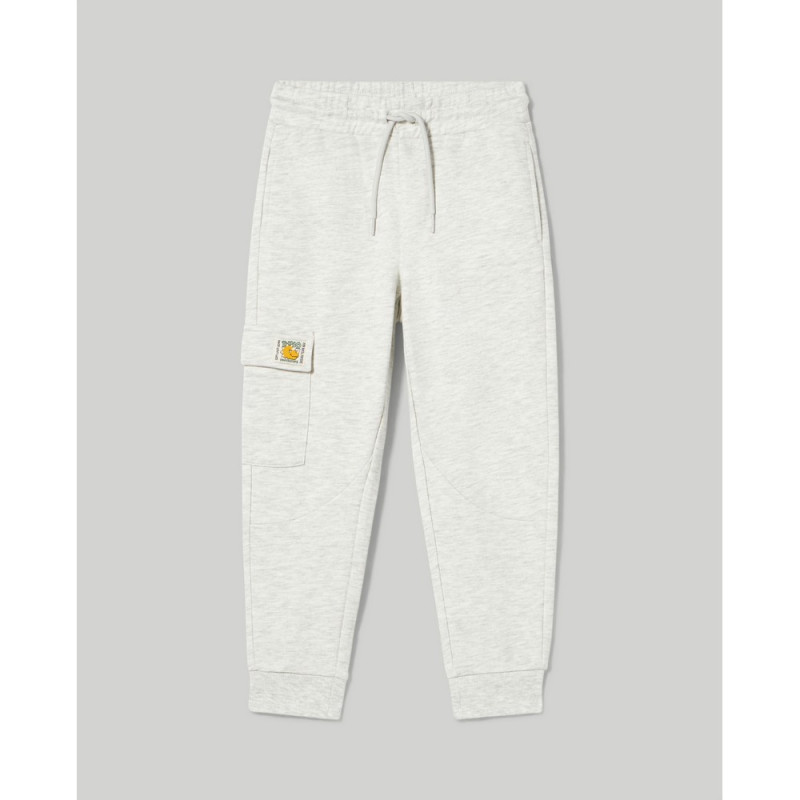 BLUKIDS DONJI DEO LIGHT GREY MELANGE