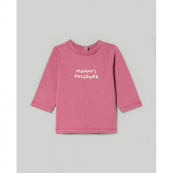 BLUKIDS MAJICA DUG RUKAV HEATHER ROSE 