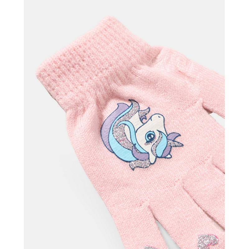 BLUKIDS RUKAVICE BARELY PINK