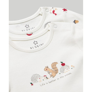 BLUKIDS BODI DUG RUKAV SNOW WHITE2 KOM