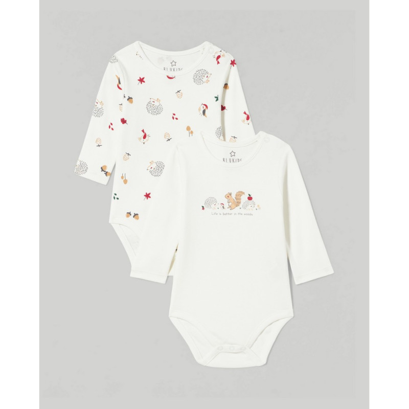 BLUKIDS BODI DUG RUKAV SNOW WHITE2 KOM