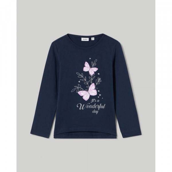 BLUKIDS MAJICA DUG RUKAV MOOD INDIGO