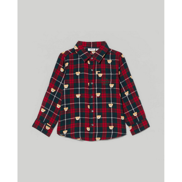 BLUKIDS KOSULJA BLUE/RED CHECK