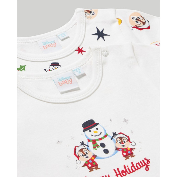 BLUKIDS BODI KRATAK RUKAV GREY MELANGE2 KOM