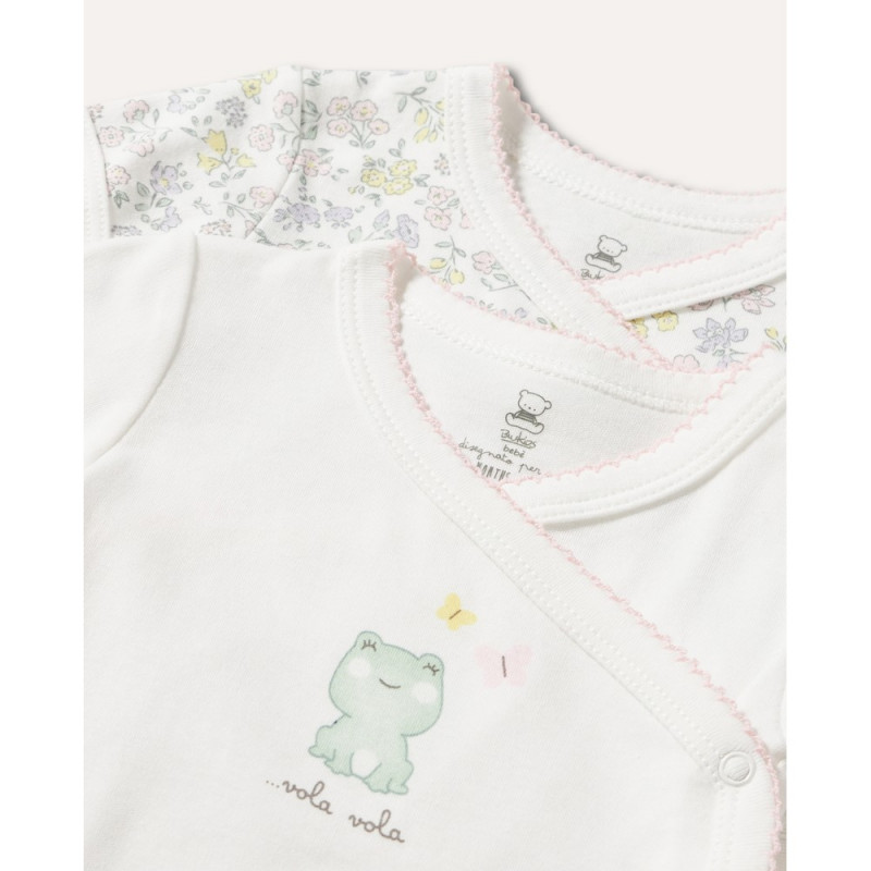 BLUKIDS BODI KRATAK RUKAV CRADLE PINK