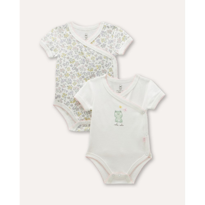 BLUKIDS BODI KRATAK RUKAV CRADLE PINK