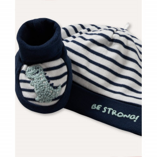 BLUKIDS SET KAPA I POPKE DARK SAPPHIRE