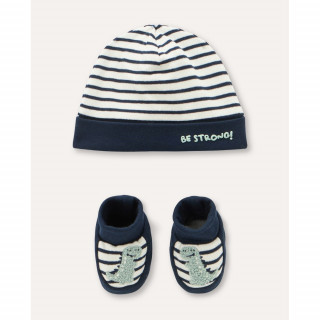 BLUKIDS SET KAPA I POPKE DARK SAPPHIRE