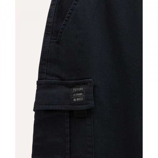BLUKIDS PANTALONE JET BLACK