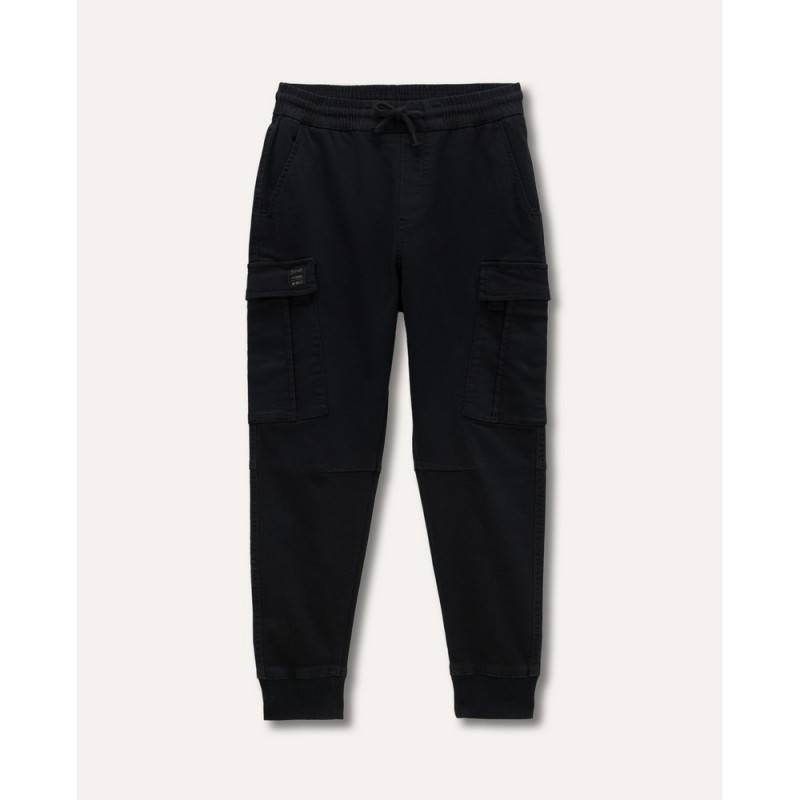 BLUKIDS PANTALONE JET BLACK