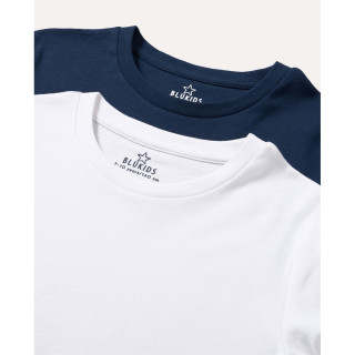BLUKIDS MAJICA DUG RUKAV WHITE/BLUE